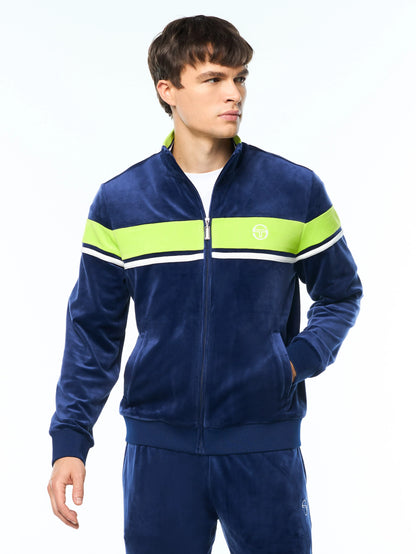 DAMARINDO VELOUR TRACK JACKET