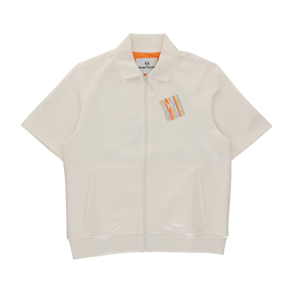 Urso Short Sleeve Track Jacket White