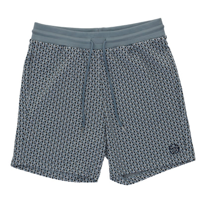 Paolo Knit Shorts- Faded Denim