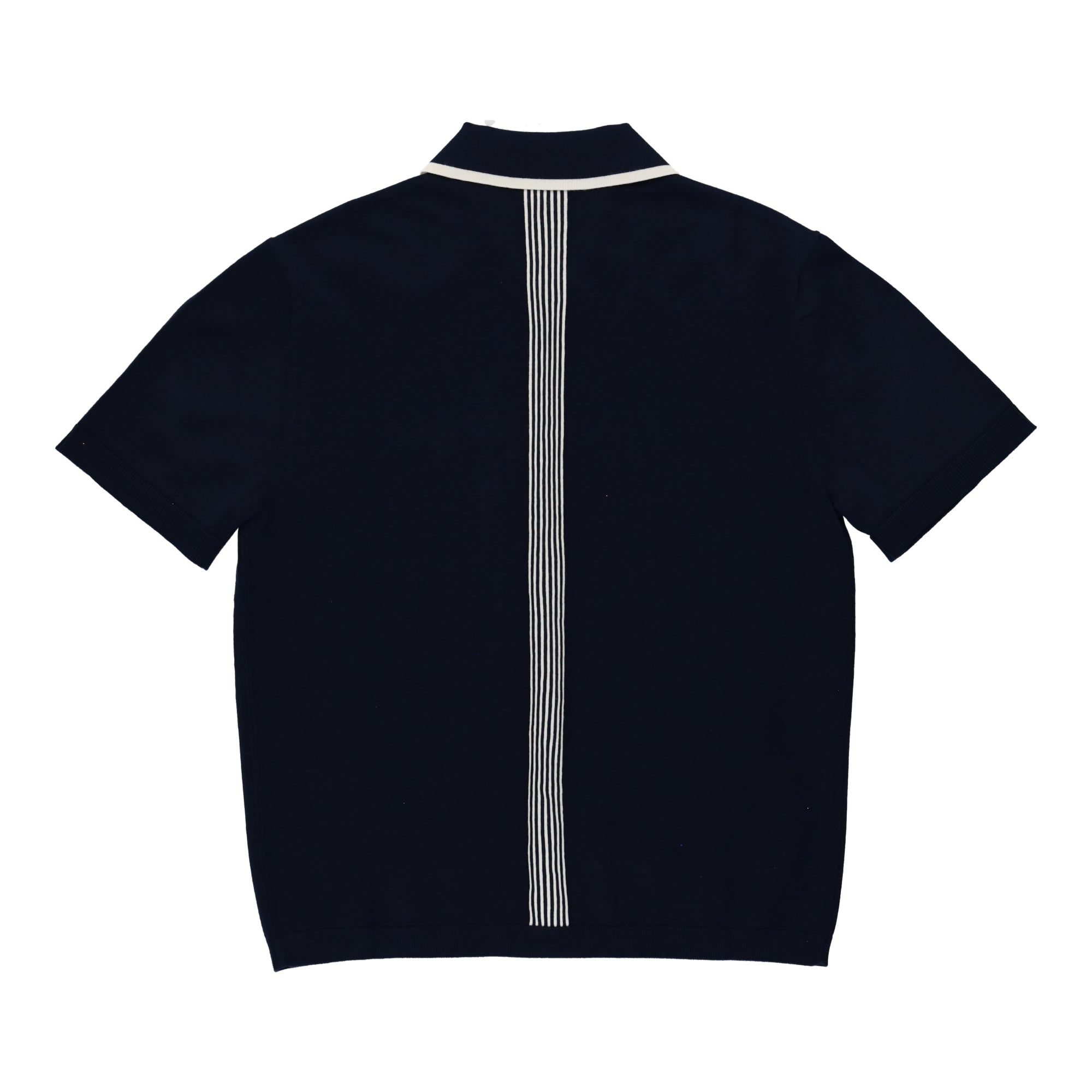 Enzo Knit Polo- Maritime Blue