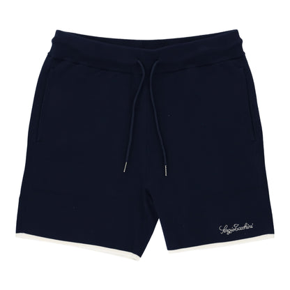 Enzo Knit Shorts- Maritime Blue