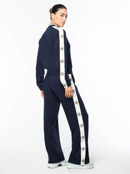 Bussola Track Jacket- Maritime Blue