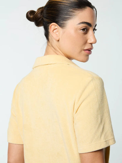Edda Cropped Straw Shirt