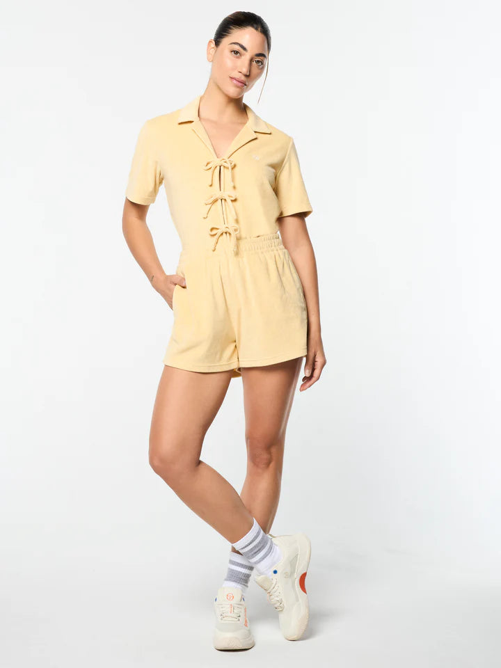 Edda Cropped Straw Shirt