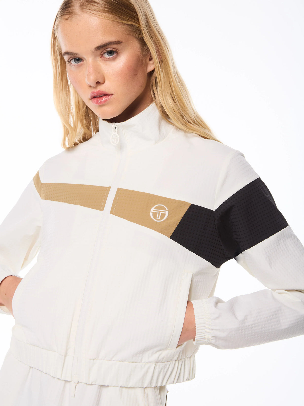 Roka Track White Jacket