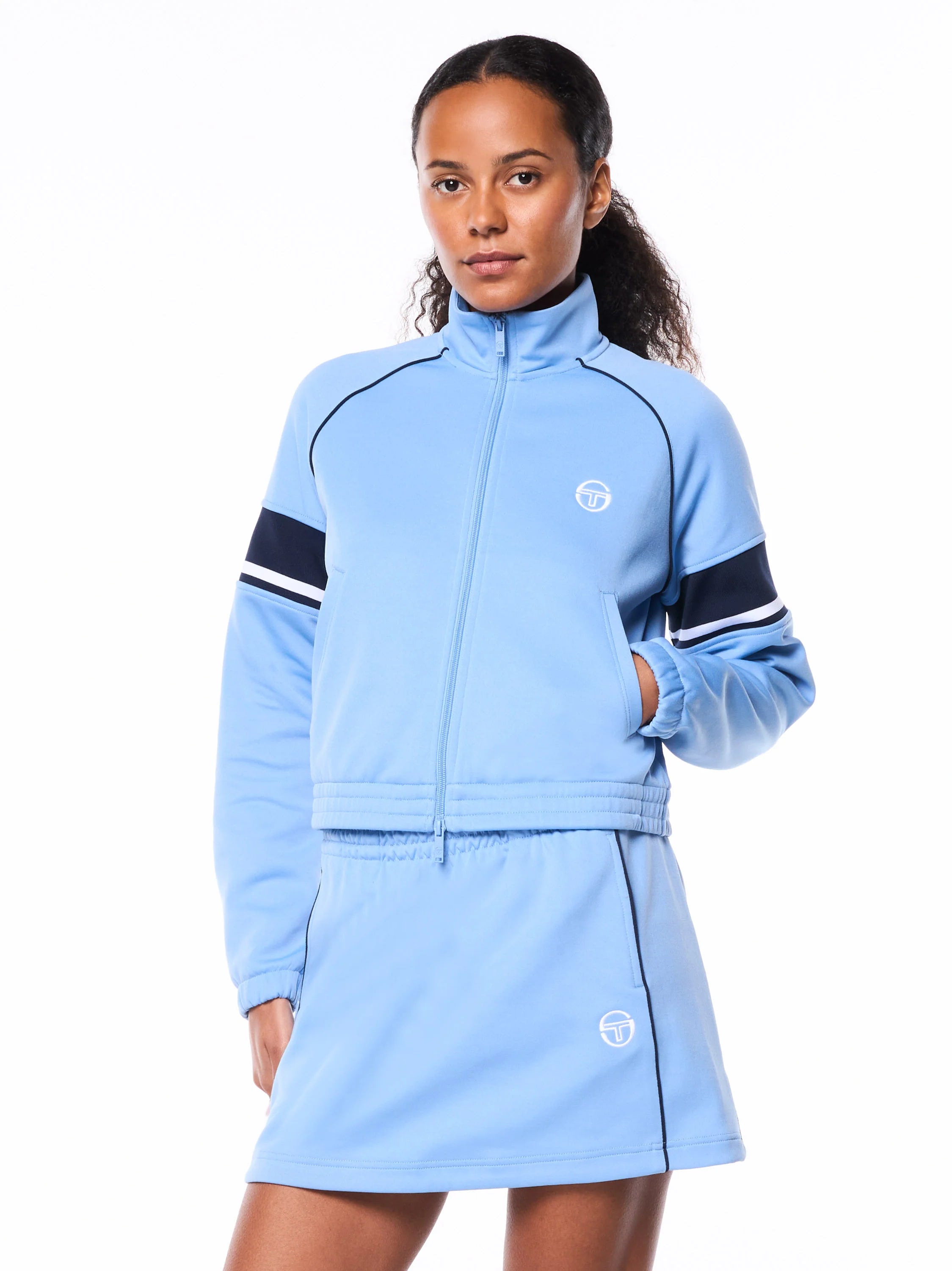 Fia Blue Track Jacket