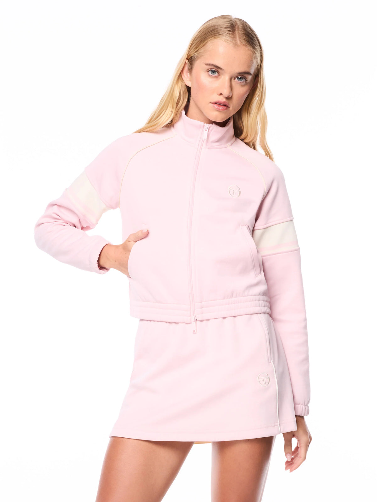 Fia Pink Track Jacket