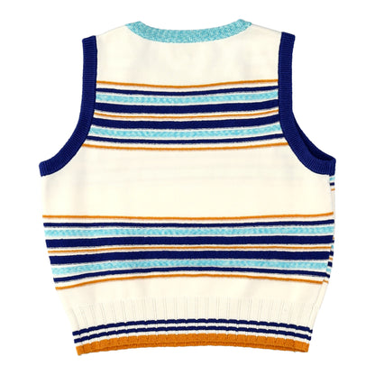 Fausta Knit White Tank Top