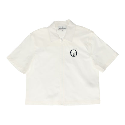 Piano Cabana Full Zip  White T-Shirt