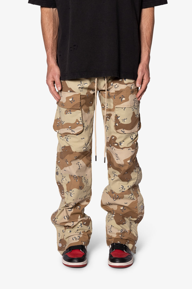 Snap Front Cargo Pants