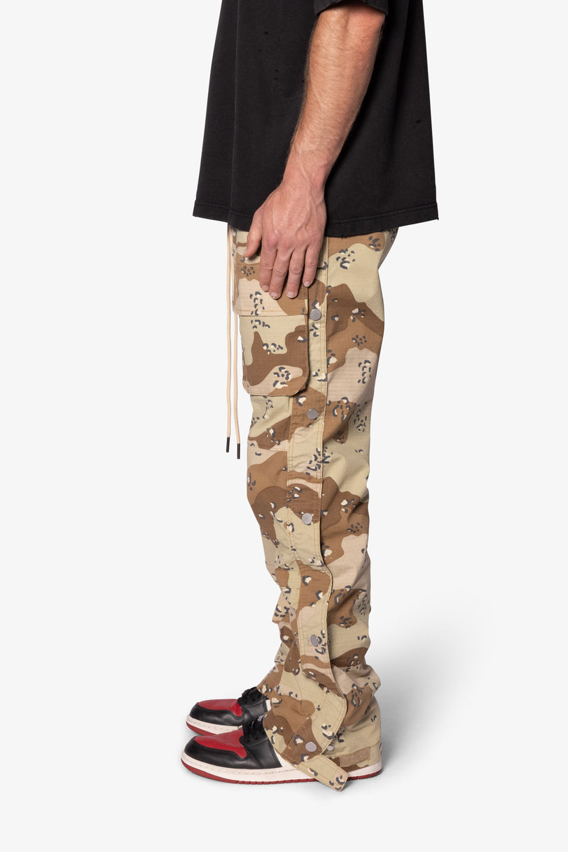 Snap Front Cargo Pants