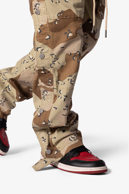Snap Front Cargo Pants