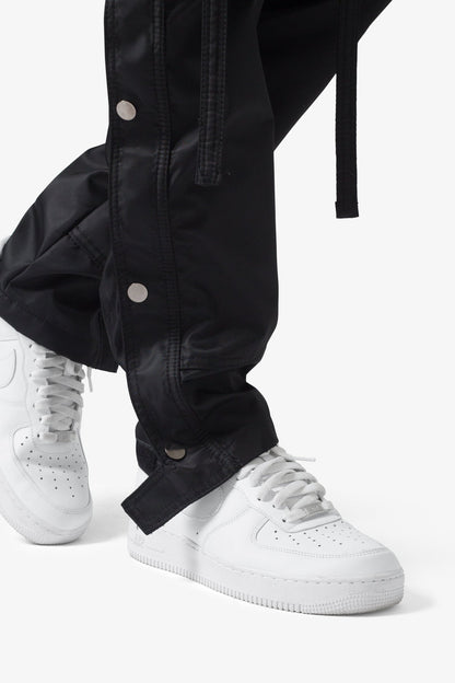 MNML-Snap Zipper II Cargo Pants-Black