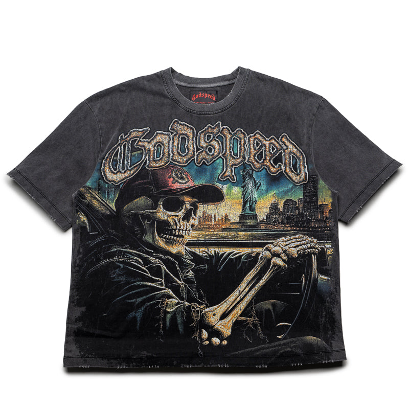 Sightseeing T-shirt-Grey-Wash