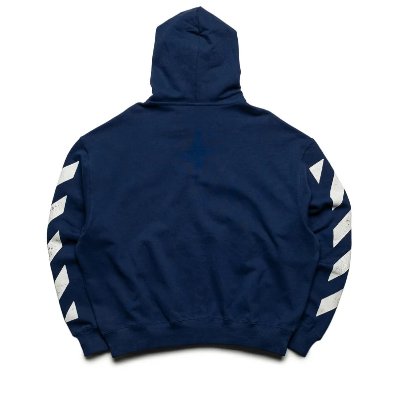 L/AB c/o Off-White Diagonal Full Zip Hoodie