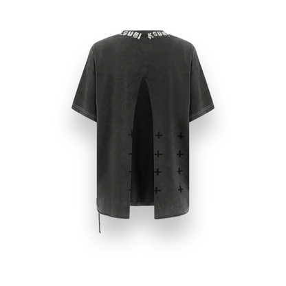 Scrawl Oh G Ss Tee Sliced Iron