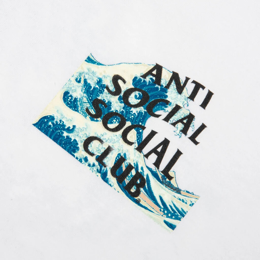 Anti Social Social Club 'Tonkatsu' The Great Wave Tee
