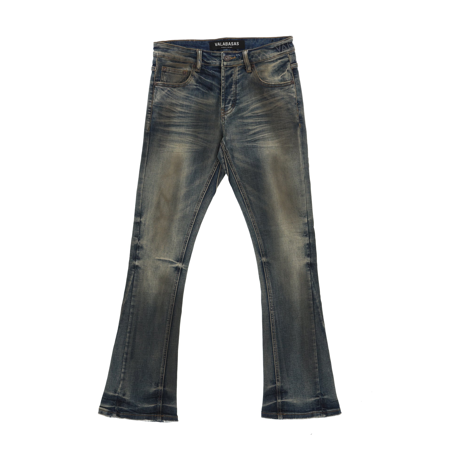 Mr. Stacked Jeans Blue