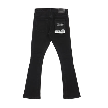 Mr. Stacked Jeans Black
