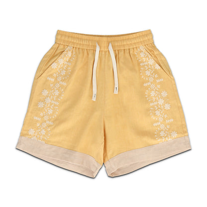 Rome Shorts Yellow