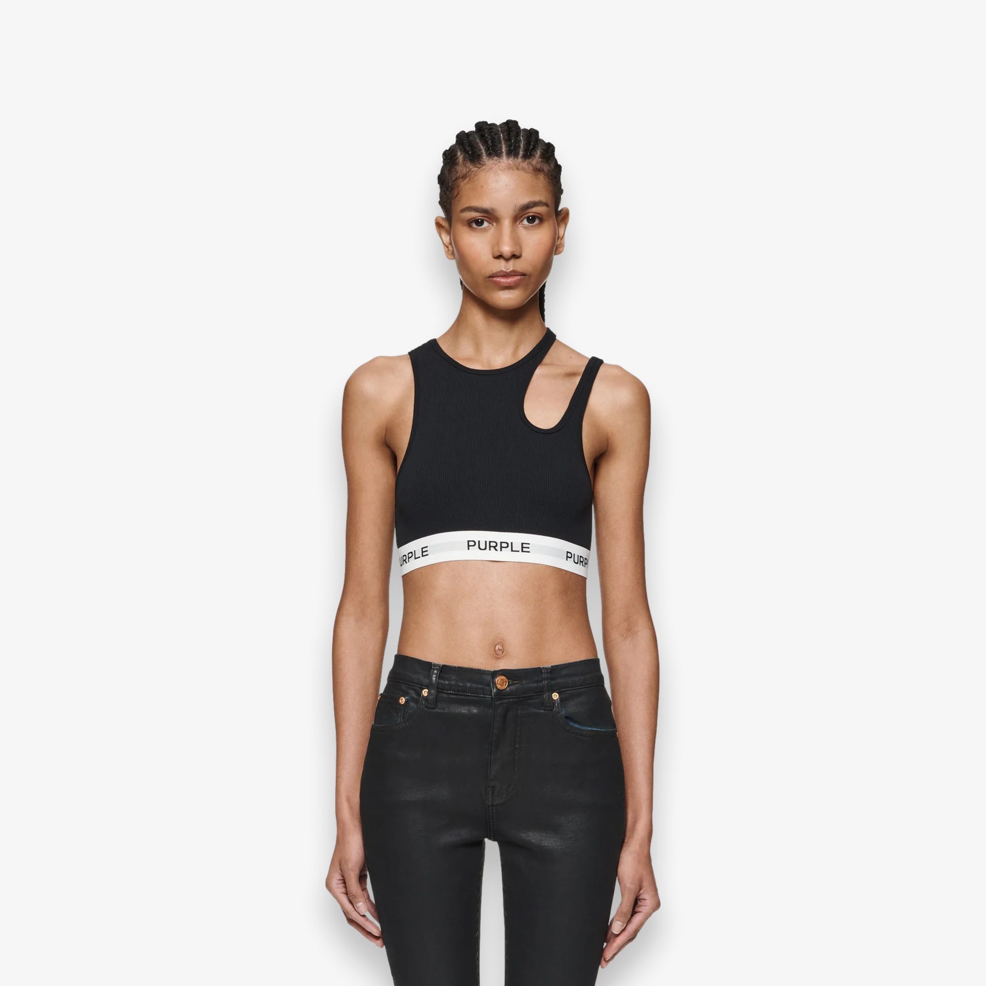 Rib Cut Out Bralette
