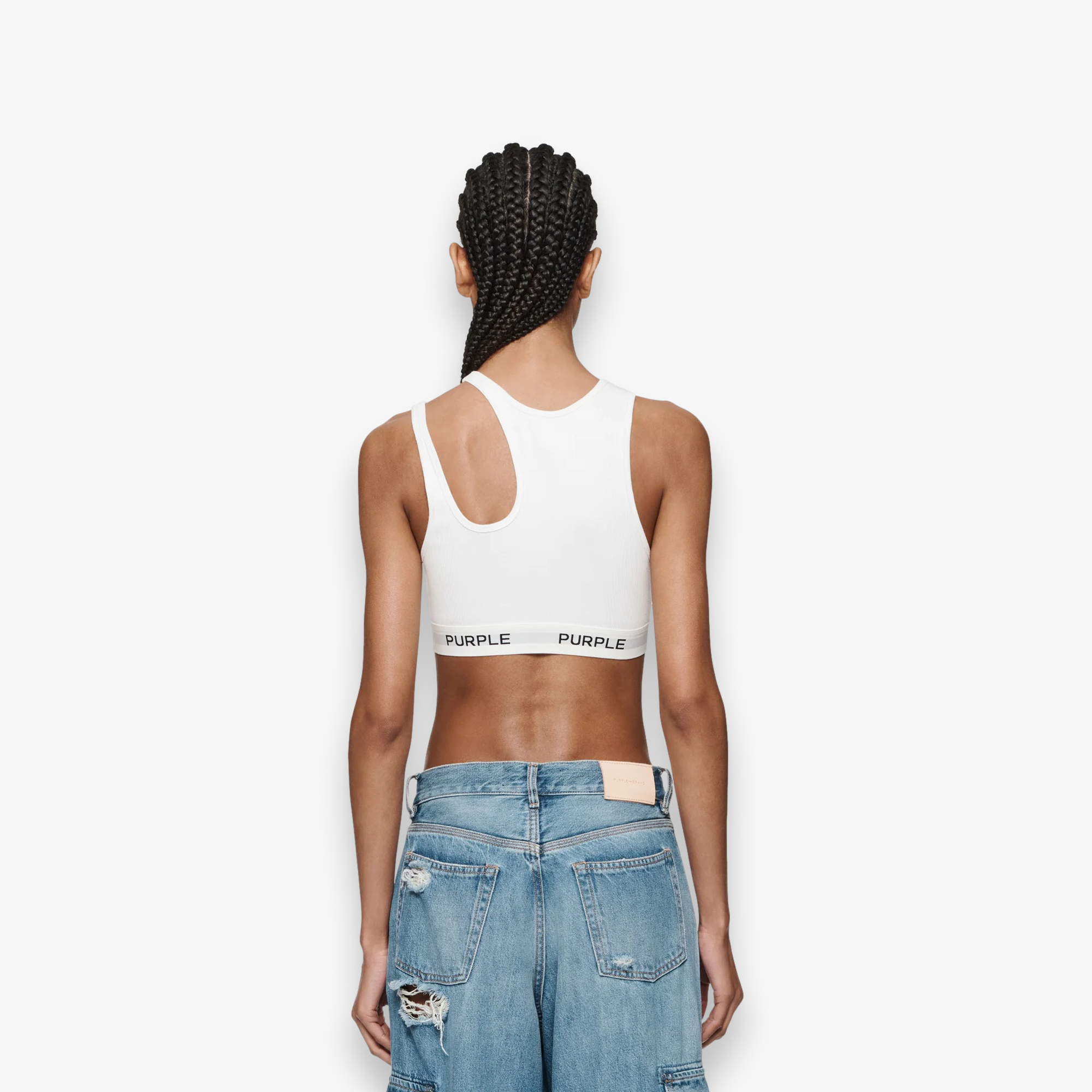 Rib Cut Out Bralette
