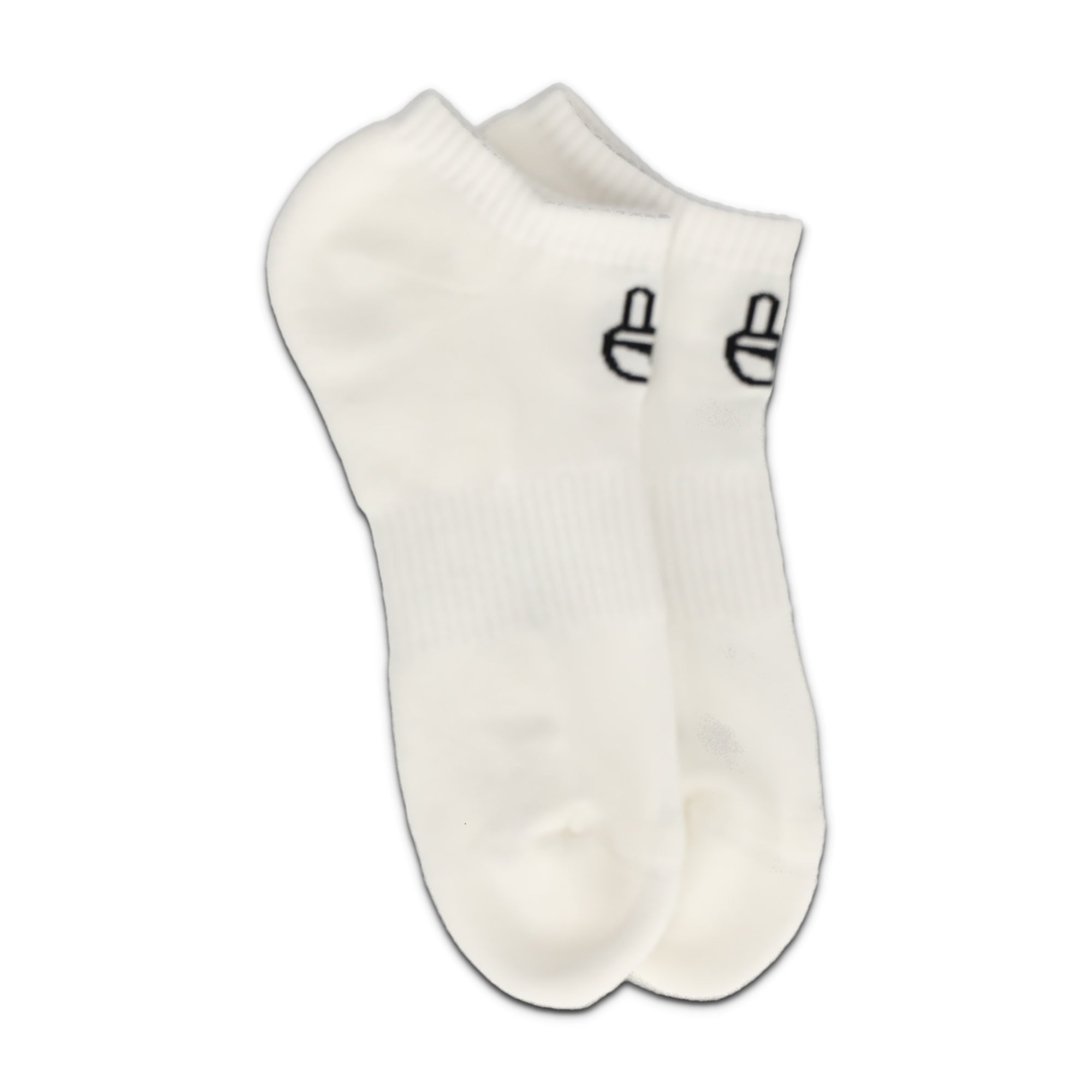 Only One Everyday Ankle No Show Socks White