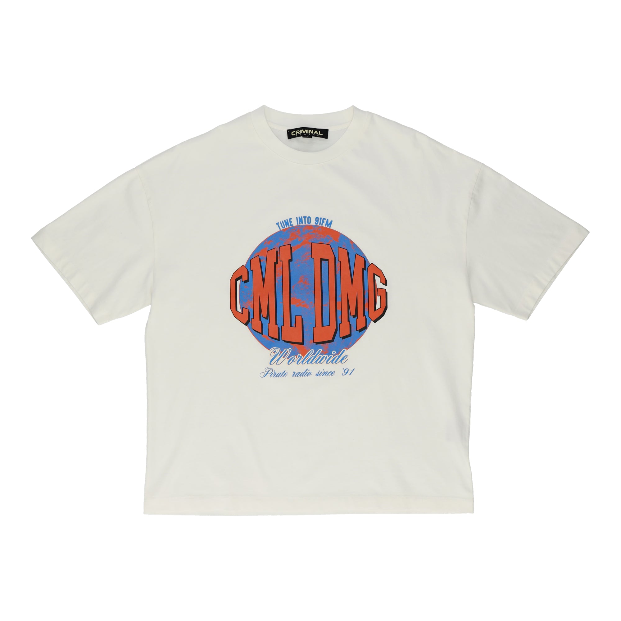 Worldwide Radio White T-shirt