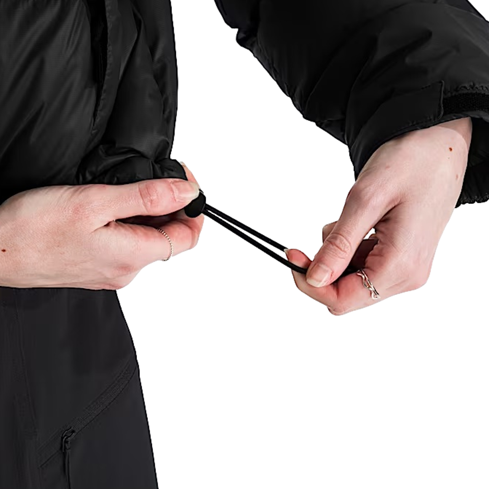 Nuptse Short Jacket TNF Black