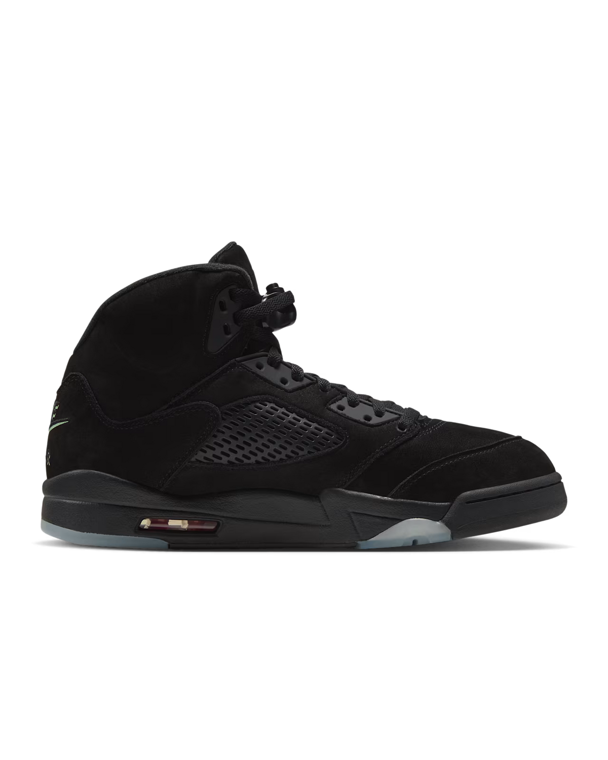 Air Jordan 5 'Halloween' 'Black and Picante Red