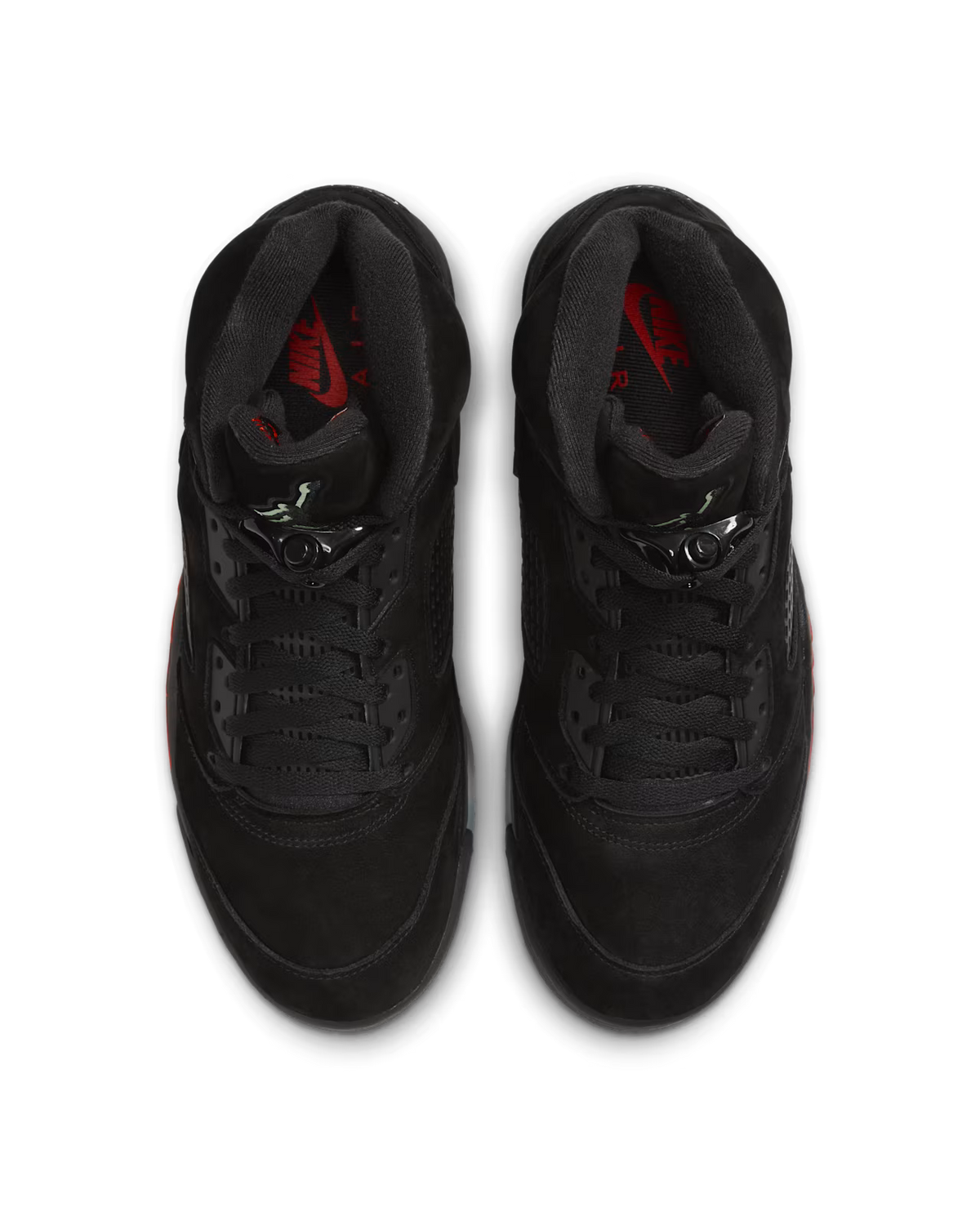 Air Jordan 5 'Halloween' 'Black and Picante Red