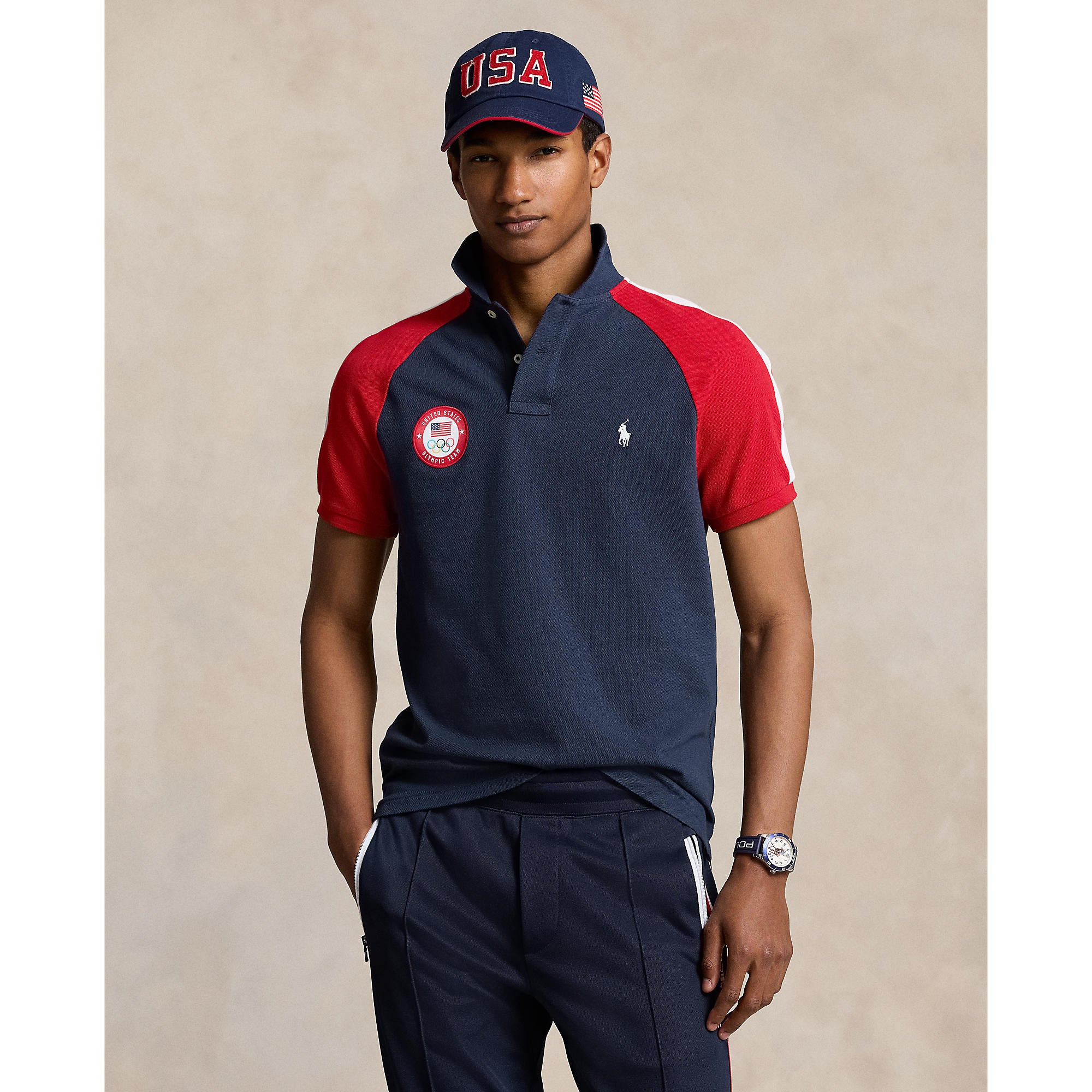 Team USA Mesh Polo Shirt