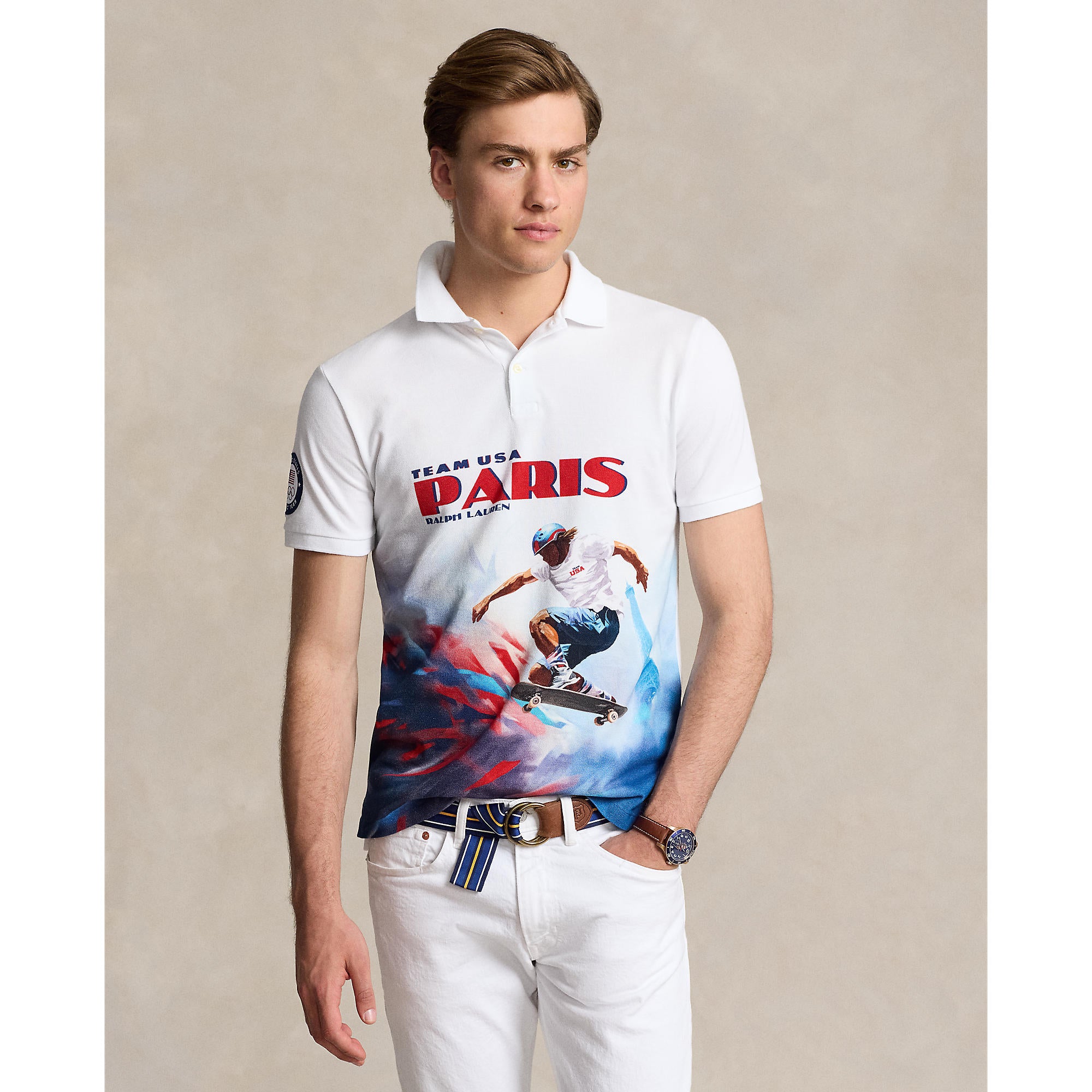 EMBROIDERED FLEECE HOODIE