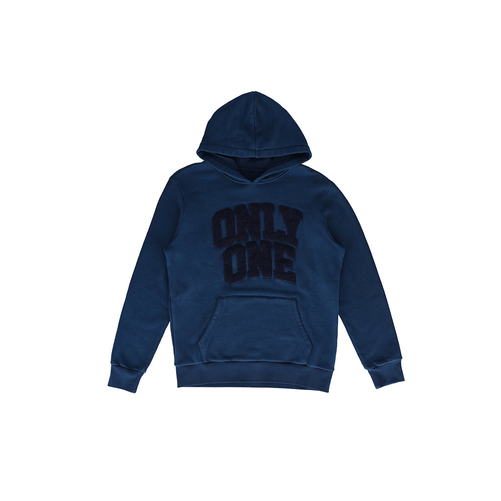 Monochromatic Chenille Pullover Hoodie