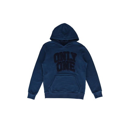Monochromatic Chenille Pullover Hoodie