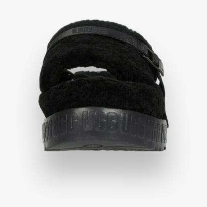Fluffita Slide Sandal Black