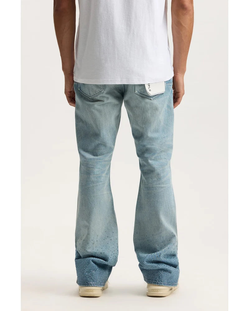 Purple-HIGH CONTRAST BLING JEANS