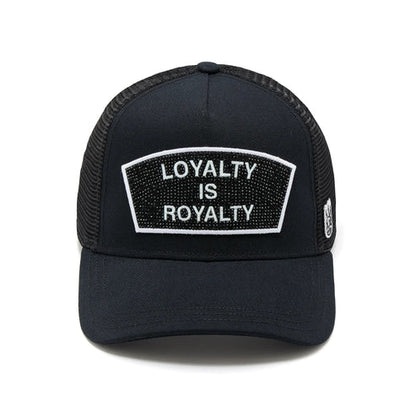 CULT MESH BACK TRUCKER HAT "LOYALTY IS ROYALTY"