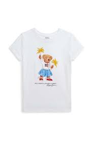Polo Bear Cotton Jersey Tee