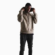 Hector Taupe Pullover Hoodie