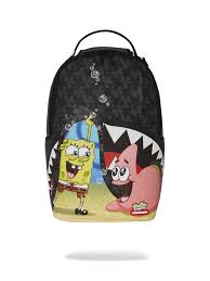 SpongeBob Patrick Curtain Reveal Backpack.