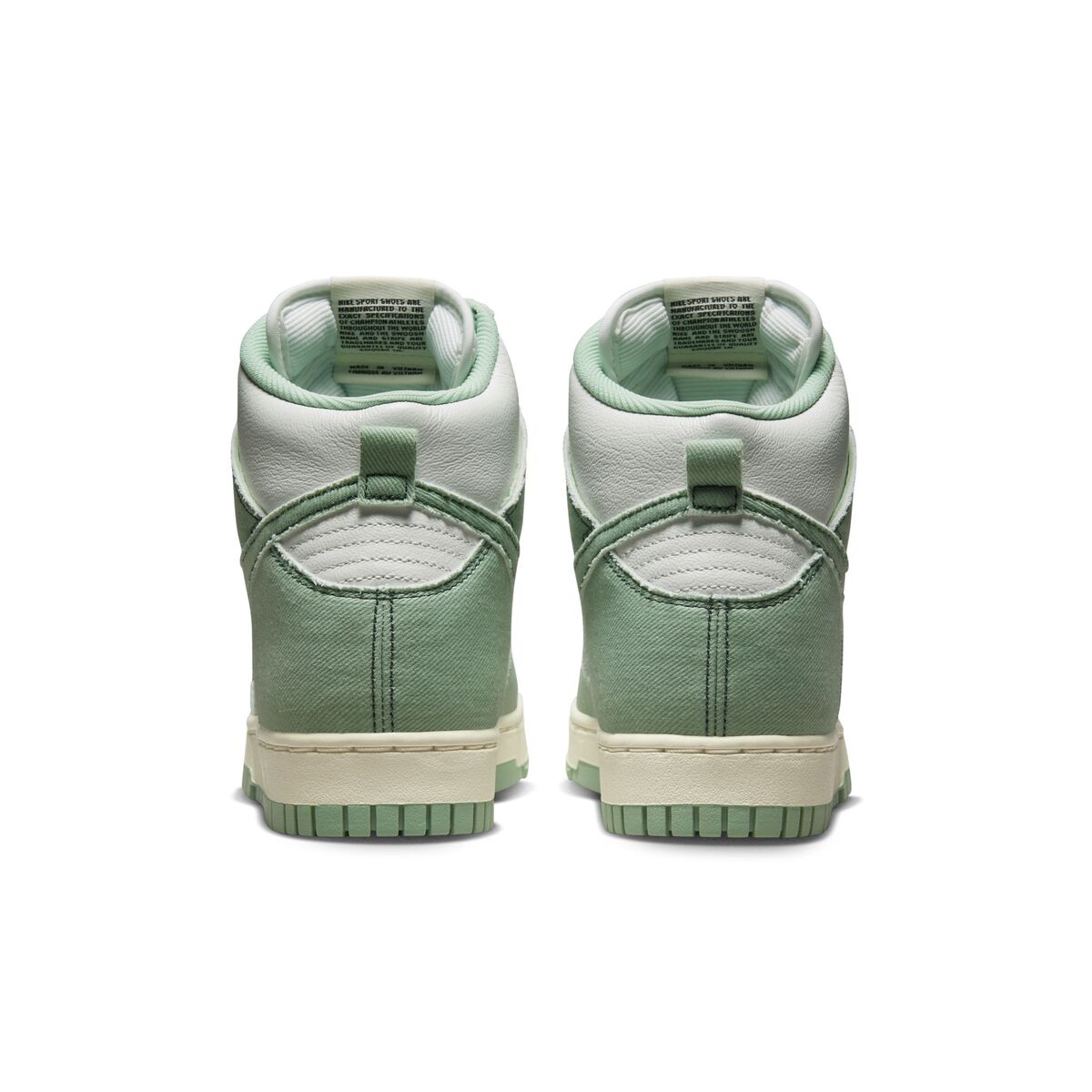 Dunk High 1985 Enamel Green Denim