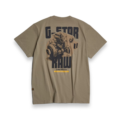 Engine Back Graphic Loose Tee