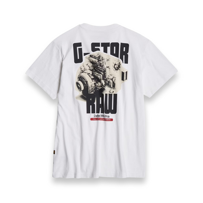 Engine Back Graphic Loose Tee