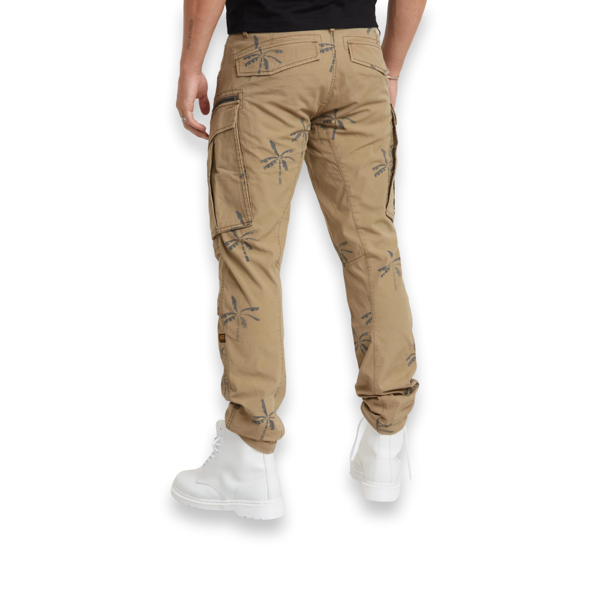 Rovic Zip 3D Tapered Pants