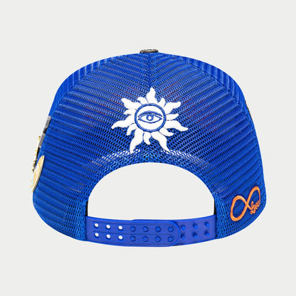 GS FOREVER TRUCKER Blue Orange Hat