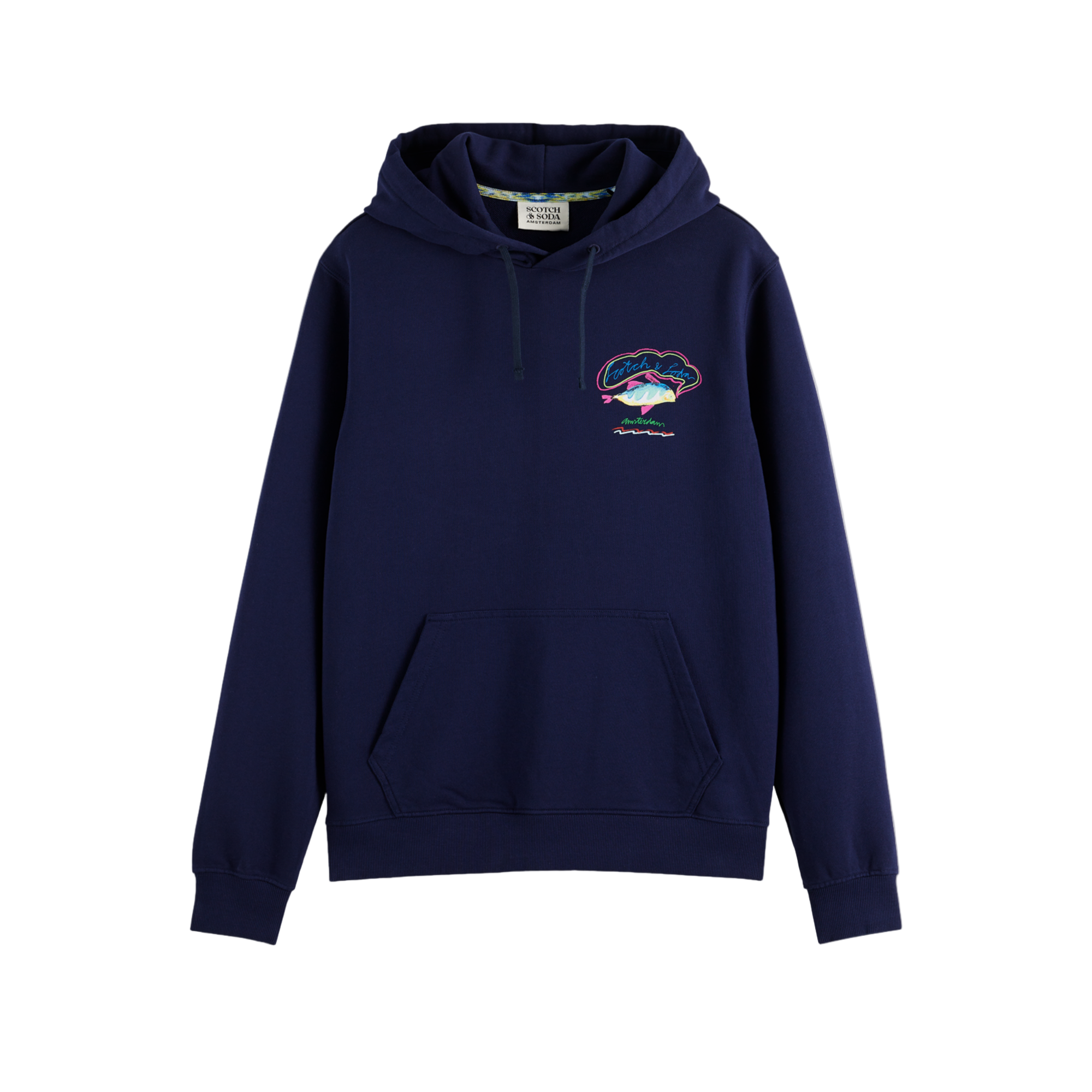 Front Back Artwork Pullover Hoodie