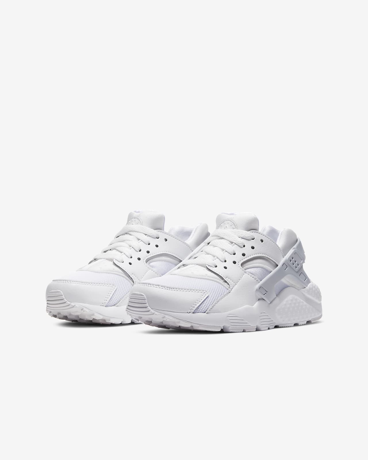Air Huarache Run White Pure Platinum GS