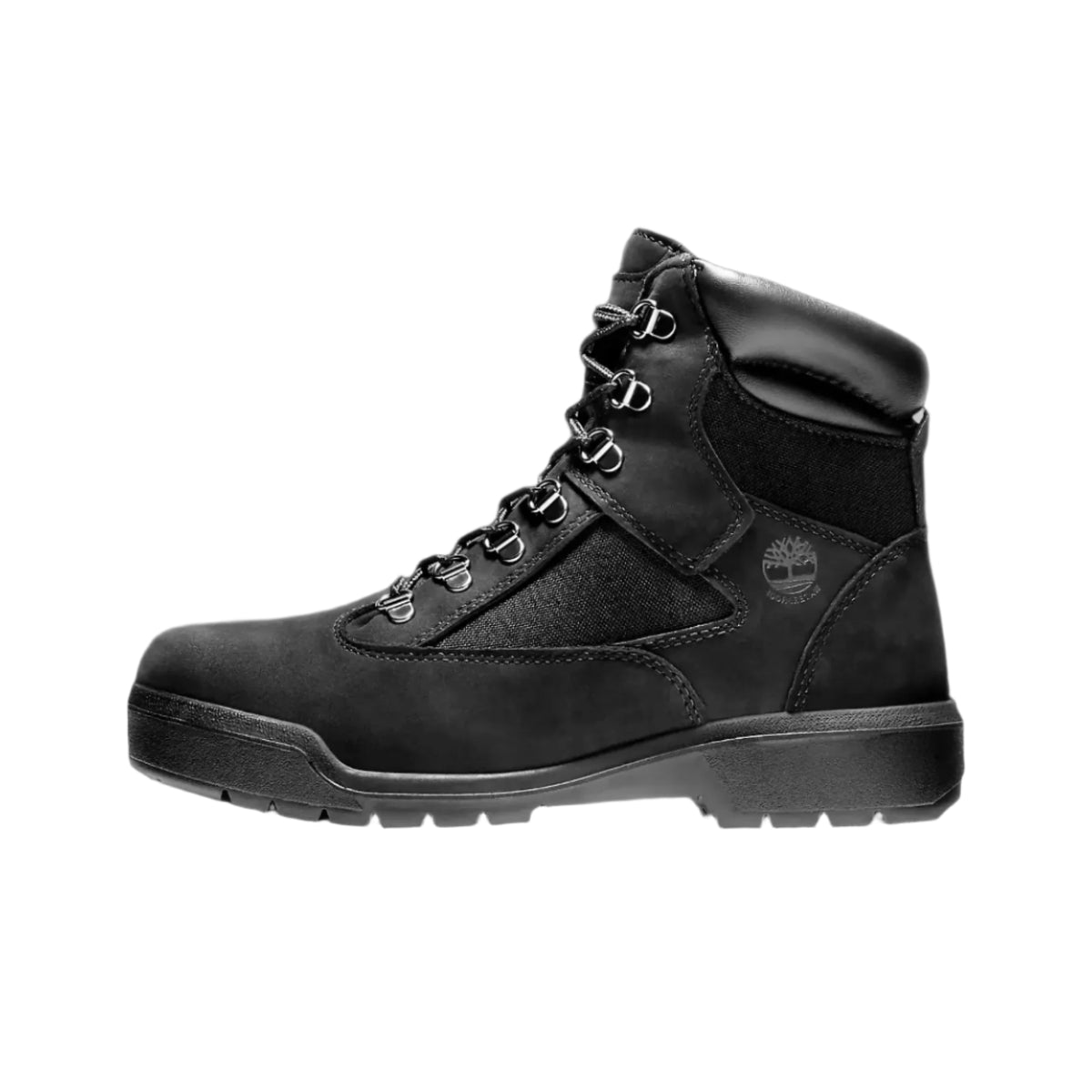 TIMBERLAND MEN\'S 10 FIELD BOOT LACEUP WP BLACK NUBUCK NIB Timberland FIELD BOOT MID LACE WATERPROOF Men main image 2