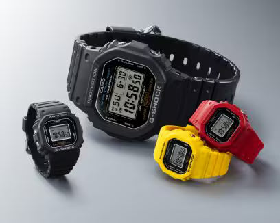 G-Shock Nano DWN5600-9 Yellow Digital Ring Watch